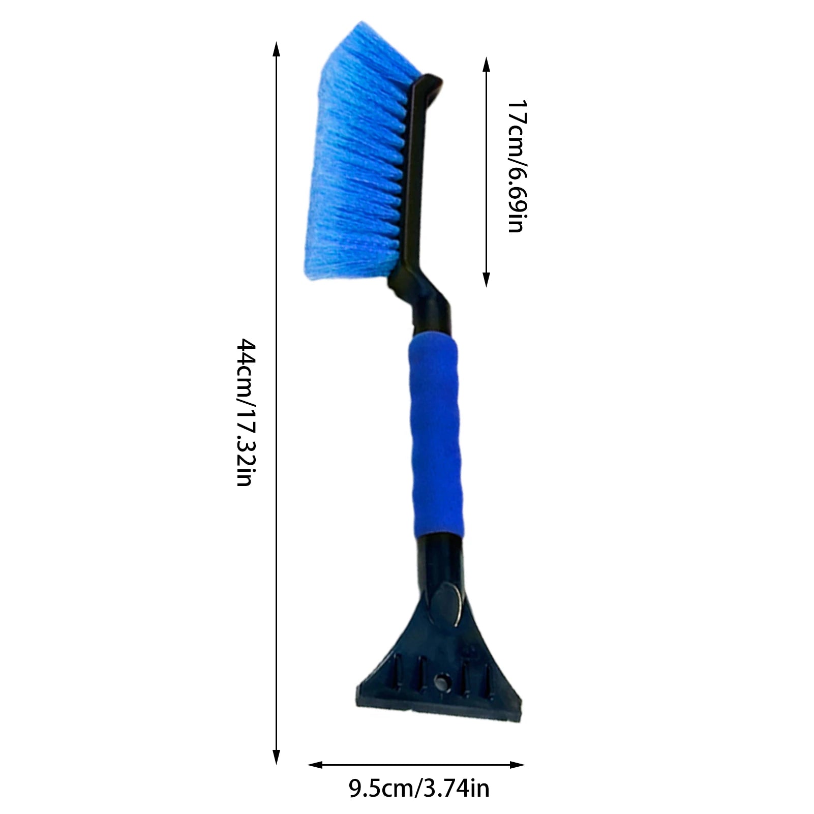 Car Snow Brush And Ice Scraper 2 In 1 Car Scraper Snow Brush Ergonomic Foam Grip Window Ice Scraper Snow Cleaner For Car SUV