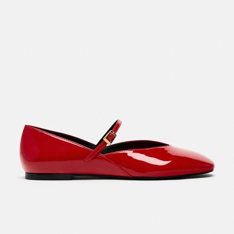 Shoes Women Ballet Flats Outdoor Baotou Mary Jane Shoes Breathable Loafers Shallow Sneakers Dress Flat Shoes Zapatos De Mujer