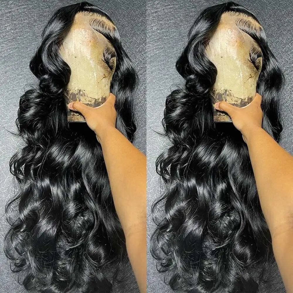 13x6 Lace Front Wigs Human Hair 250 Density Hd Body Wave Frontal