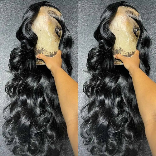 13x6 Lace Front Wigs Human Hair 250 Density Hd Body Wave Frontal