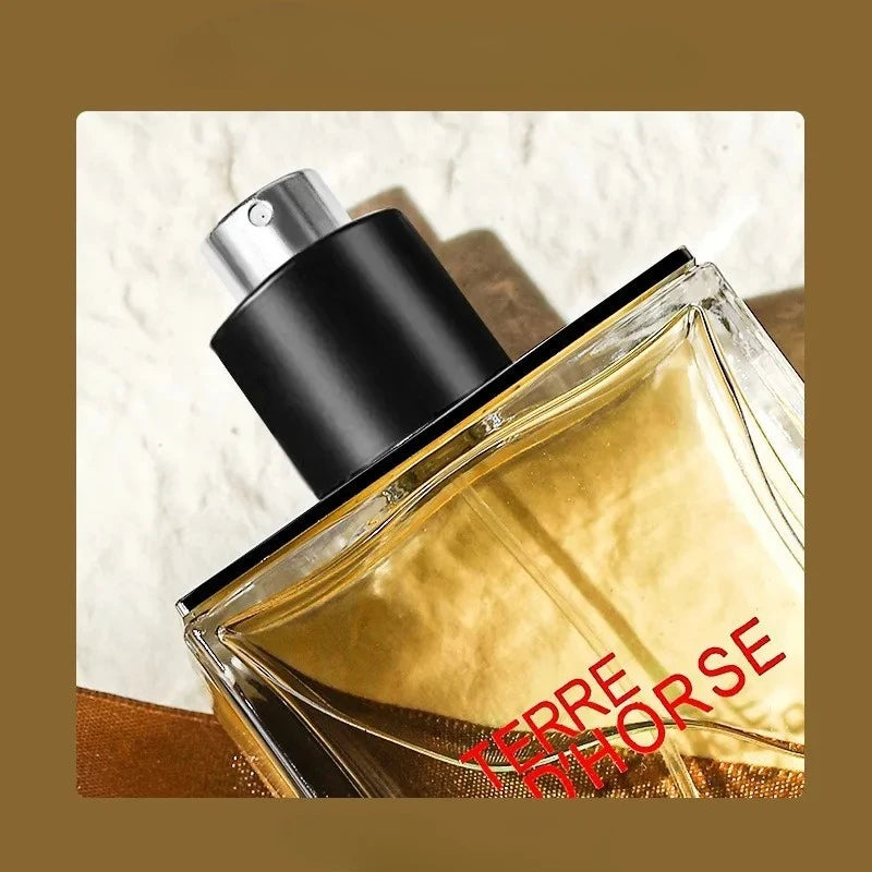 Men's 50ml/100ml Fresh Energetic Spicy Fougere Cologne Perfume - Earthy Woody Long-Lasting Parfum for Dating Deodorants