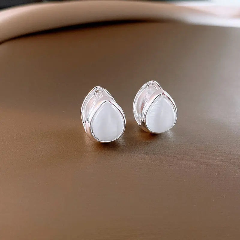 Sparkly Rhinestone Zircon Earrings for Women Round Ball Earrings Wedding Bridal Accessories Party Ear Jewelry Wholesale