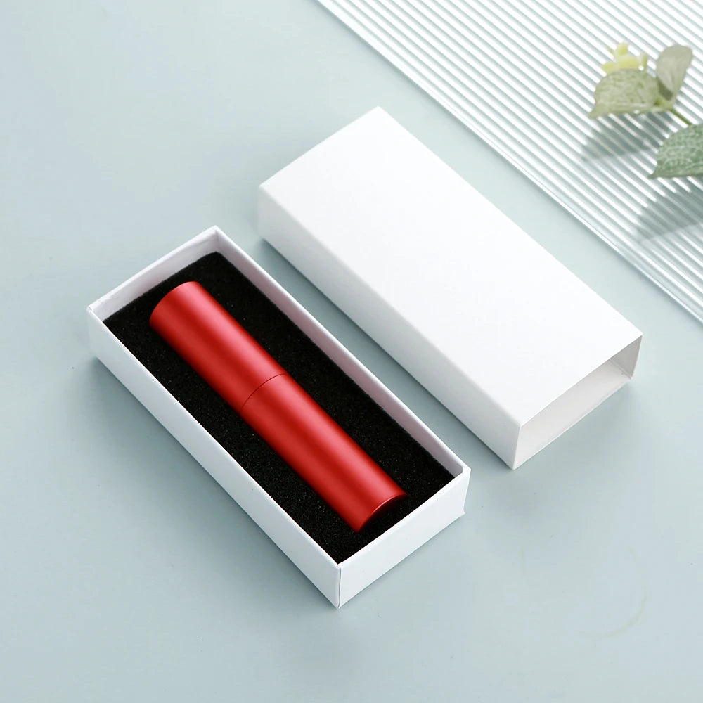 20pcs 10ml Rotary Press Spray Bottles - Multi-color Aluminum Shell with Glass Lining for Perfume Refills, in Exquisite Box