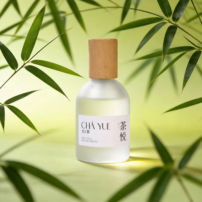 Niche Unisex White Tea Perfume Original Brand Pure Clean Mild Scent Long Lasting Neutral Light Fragrance Casual Daily Use