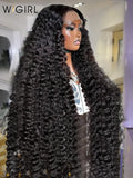 Wigirl 220% 30 36 Inch HD Transparent 13x6 Deep Wave Lace Front Human Hair Wigs Brazilian Remy Curly 13x4 Frontal Wig For Women