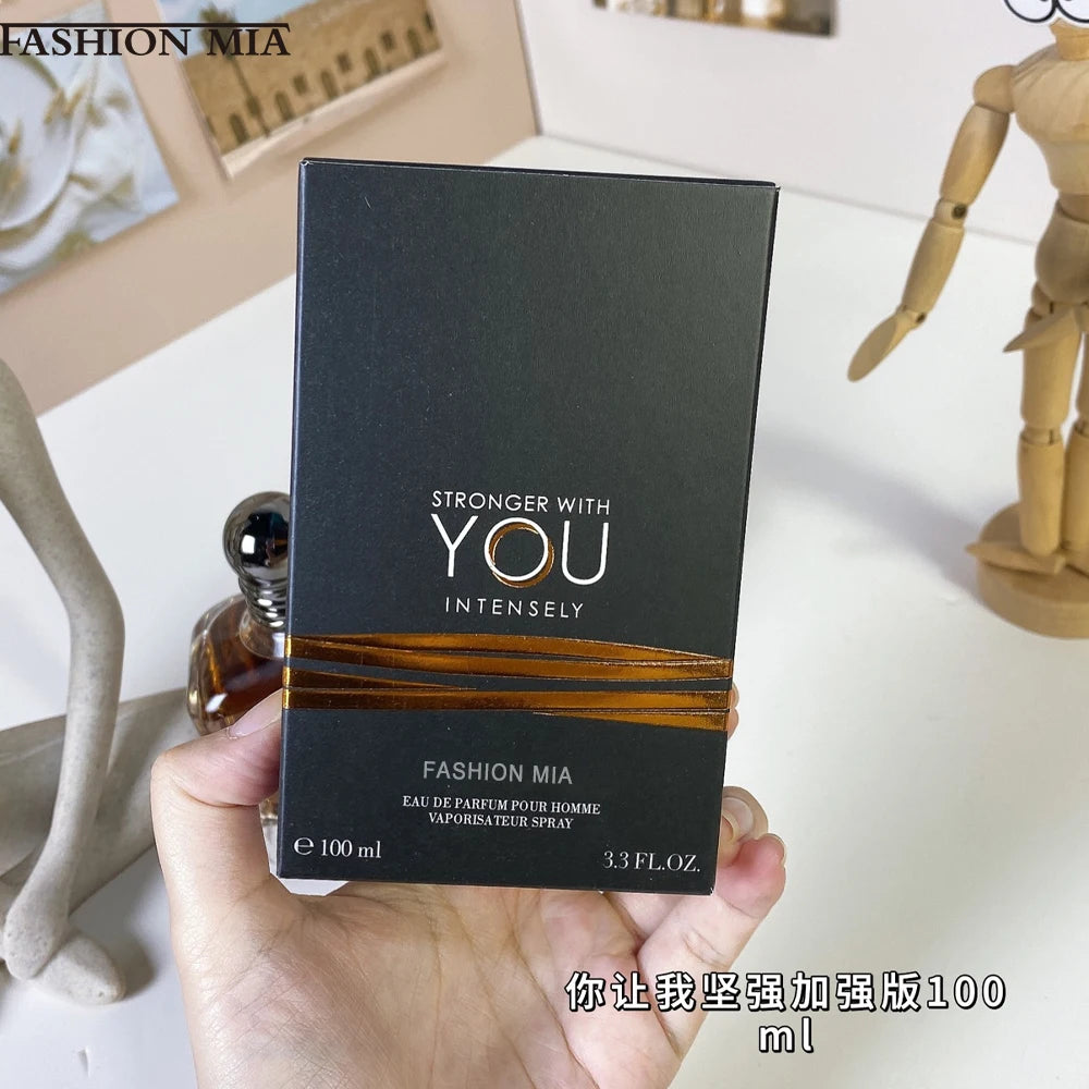 100ml High Quality Brand Stronger With You Intensely Perfum Lasting Wood Cologne Men Fragrance Body Atomizer Perfume Gifts