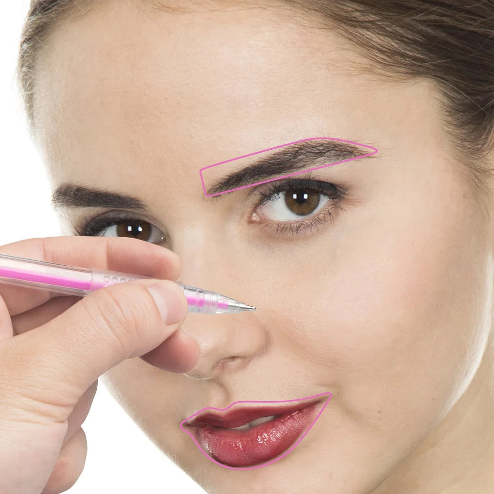 1 Pc Microblading Permanent Makeup Mapping Skin Marker
