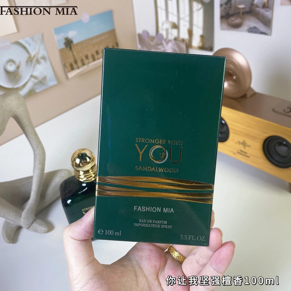 100ml High Quality Brand Stronger With You Intensely Perfum Lasting Wood Cologne Men Fragrance Body Atomizer Perfume Gifts