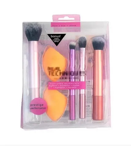 8pcs Pro Makeup Brush Set - Soft, Premium Synthetic Hair, Cruelty-Free, Easy to Clean, Foundation, Blush, Eyeshadow, Cosmetic
