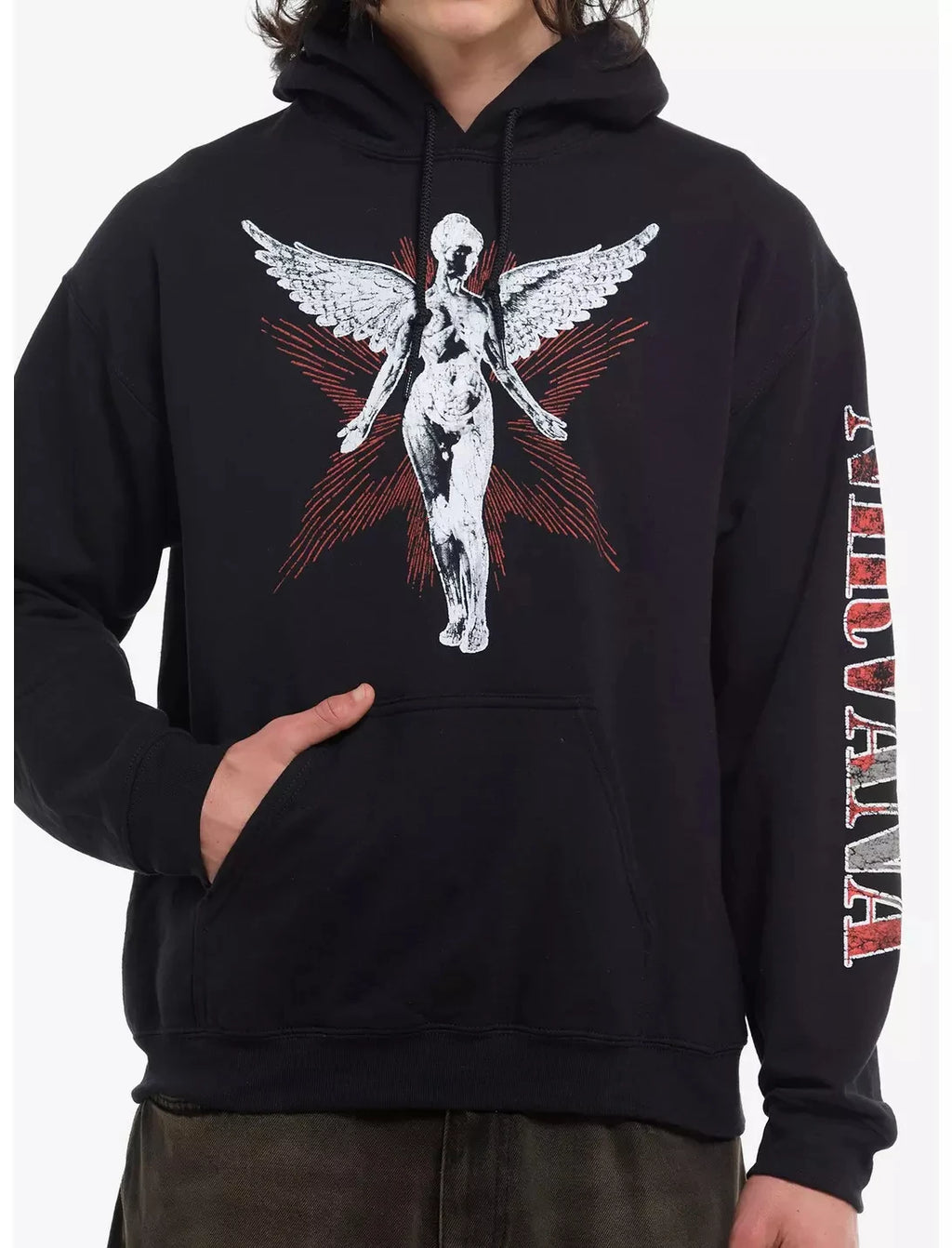 Nirvana In Utero Ange album 100%cotton Unisex Hoodie polar fleece fashion warm 2026 Autumn Winter Outdoor Sweatshirt fan gift