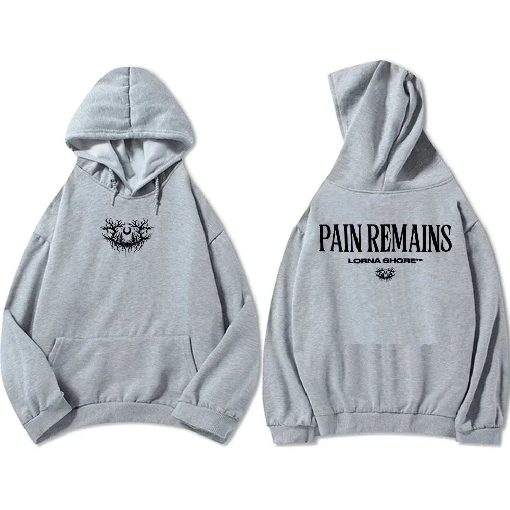 Symphonic Dead Core Band Lorna Shore Album Graphic Print Pullover Men Women Loose Casual Hoodie New Fashion Oversized Sweatshirt
