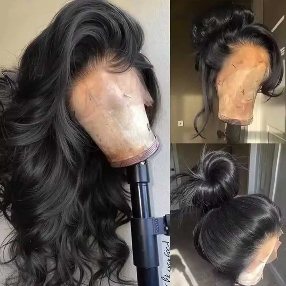 13x6 Lace Front Wigs Human Hair 250 Density Hd Body Wave Frontal