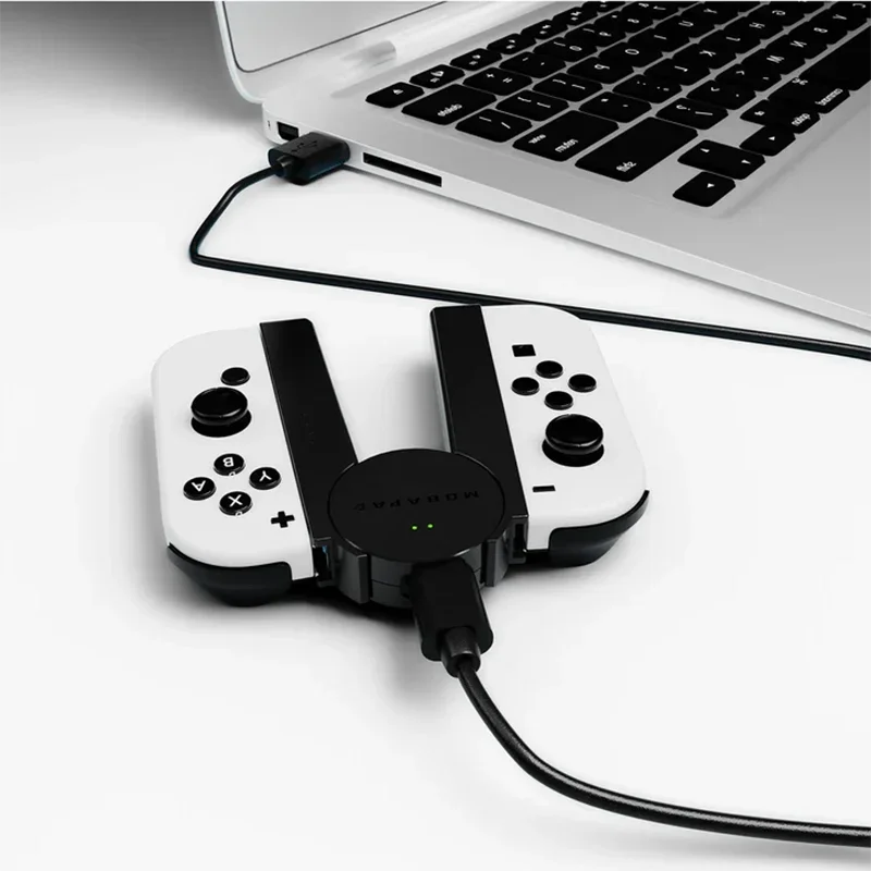 MOBAPAD Charging Grip Set for Nintendo Switch Joycon Gaming Controller Bracket Charging Station for Mobapad M6 HD M6S Gamepad