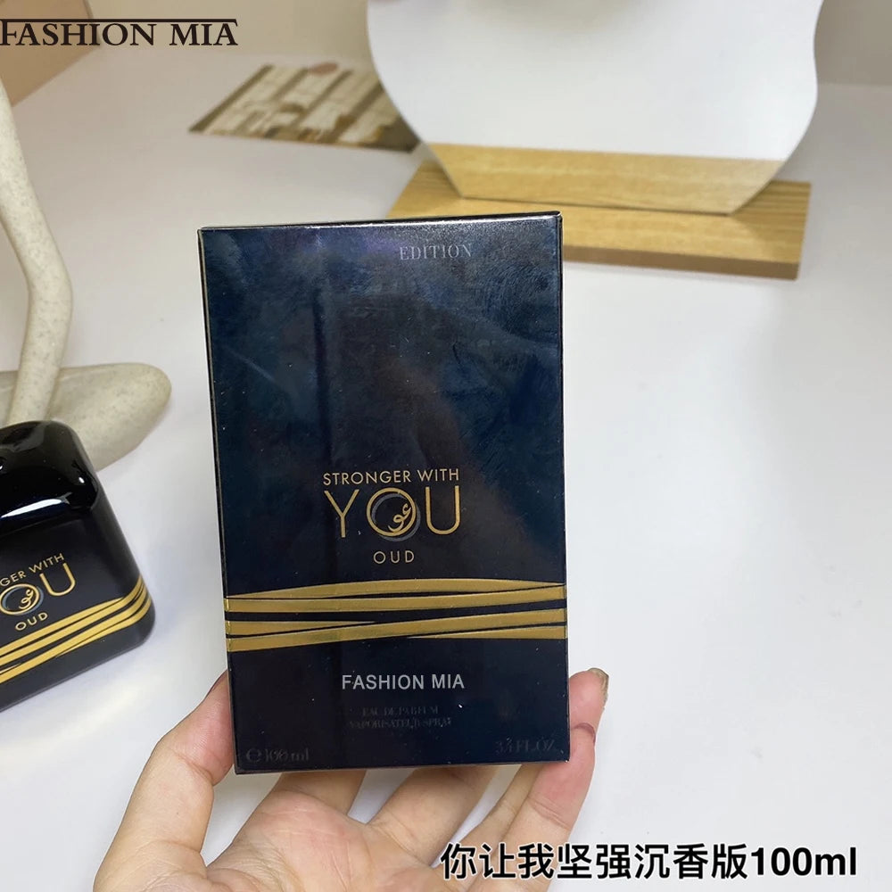 100ml High Quality Brand Stronger With You Intensely Perfum Lasting Wood Cologne Men Fragrance Body Atomizer Perfume Gifts