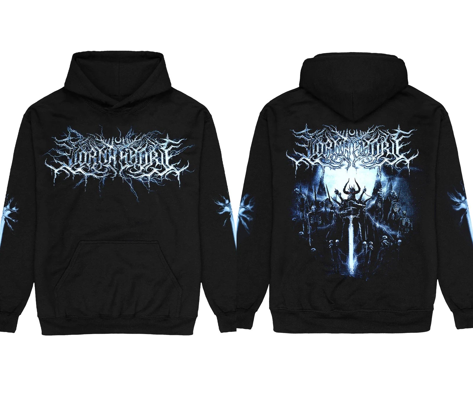 Symphonic Dead Core Band Lorna Shore Album Graphic Print Pullover Men Women Loose Casual Hoodie New Fashion Oversized Sweatshirt