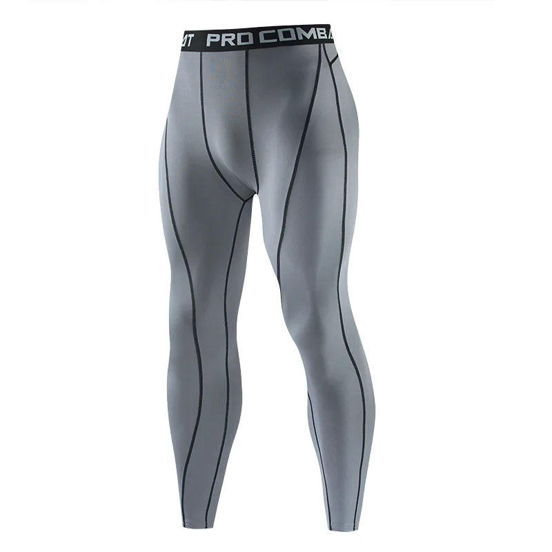 Men's Compression pants Tight Leggings Male pants Fitness Jogging Pants Quick Dry Trousers Workout Training casual sweatpants