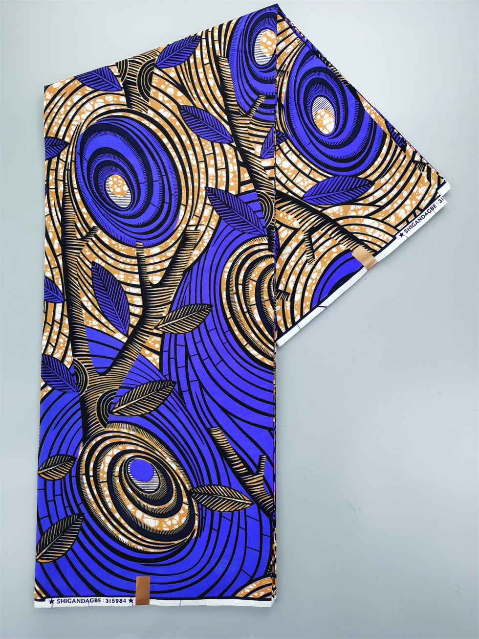 Prevalent African Wax Print Ankara Fabrics 100% Cotton Nigerian Style Patchwork Sewing Guaranteed Veritable Real Wax For Dresses