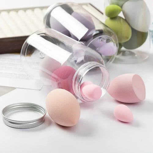 12/14Pcs Makeup Sponge Cosmetic Puff Foundation Sponges Blender Beauty Egg Powder Puffs Make Up Accessories Women Makeup 2049