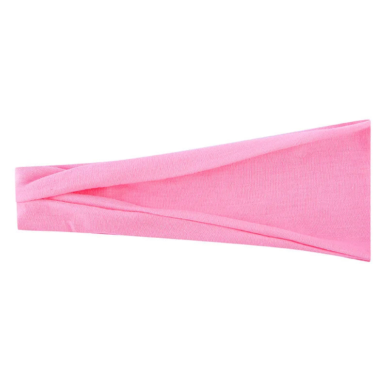 Women Headband Turban Solid Color Elastic Hair Bands Yoga Hairband Fashion Makeup Hair Hoop Vintag Headwrap Hair Accessories
