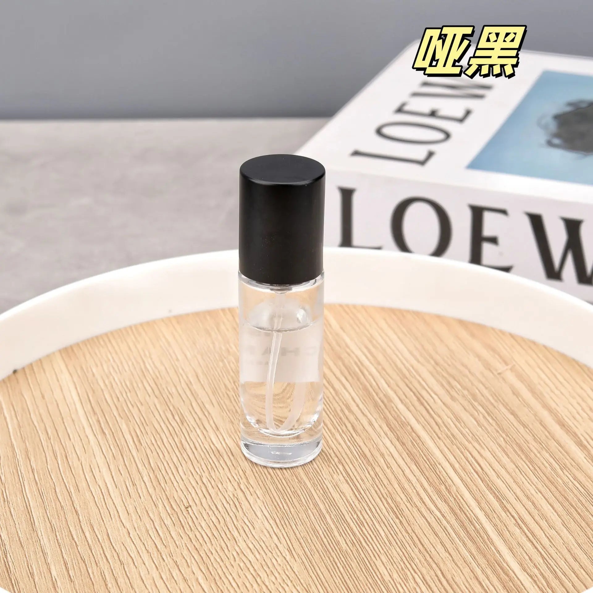 15pcs 10ML 15ml Bayonet Bottle Glass Mini Perfume Spray Bottle Empty Portable Atomizer for Travel Clear Cosmetic Sample Vials