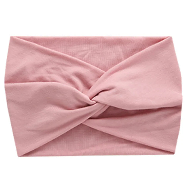 Europe and The United States New Wide Hair Band Women Sports Cross Headband Yoga Elastic Headband Hair Accessories Wholesale