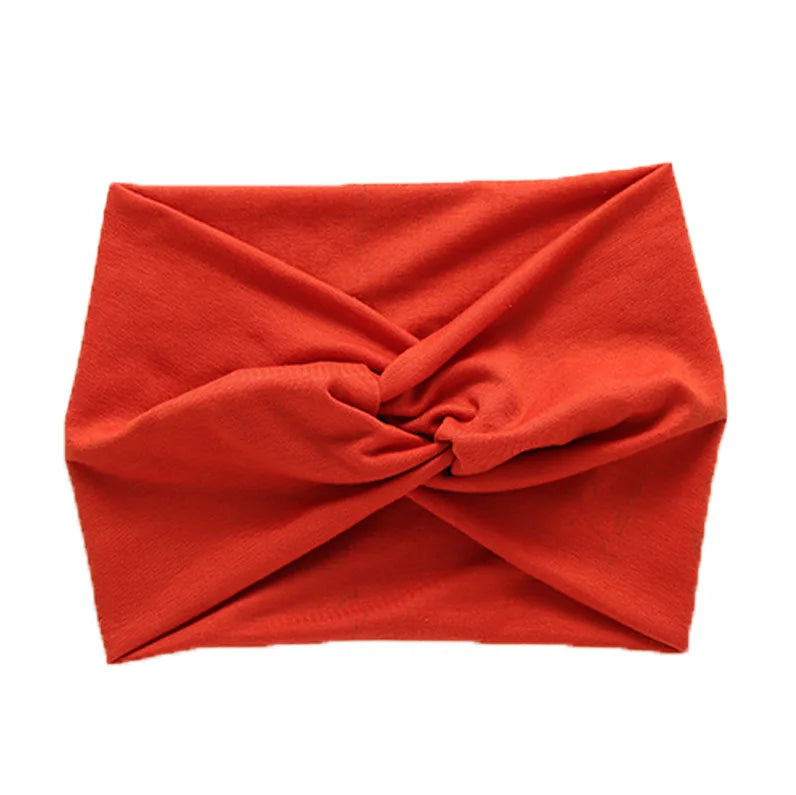 Europe and The United States New Wide Hair Band Women Sports Cross Headband Yoga Elastic Headband Hair Accessories Wholesale