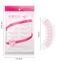 70 pairs False eyelash Eye Sticker Eyelashes Extension Grafted Eyelash Eye Pads Paper Patches Wraps Practice Patches MakeUp Tool