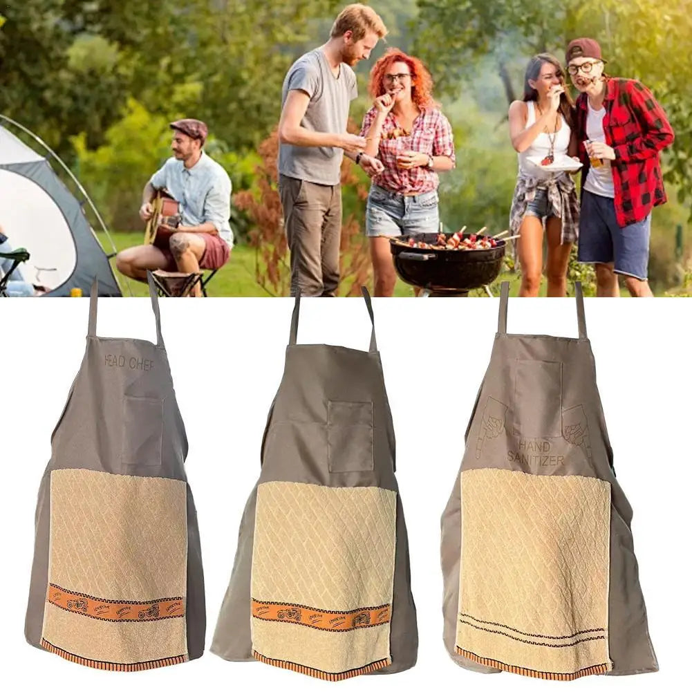 1/2pc Chef's Prank Apron Creative Prank Aprons For Men The Ultimate Gag Gift Surprise Hiding In The Pocket Funny Gifts Art Apron