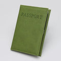 1 PC Fashion New PU Women Passport Holder Case Couple Models Girls Travel Passport Cover Unisex Card Case Man Card Holder Wallet