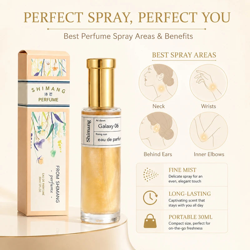 Women EDP Perfume Tea Cinnamon Osmanthus 30ml Long Lasting Eau de Parfum Portable Daily Use Natural Fresh Brand