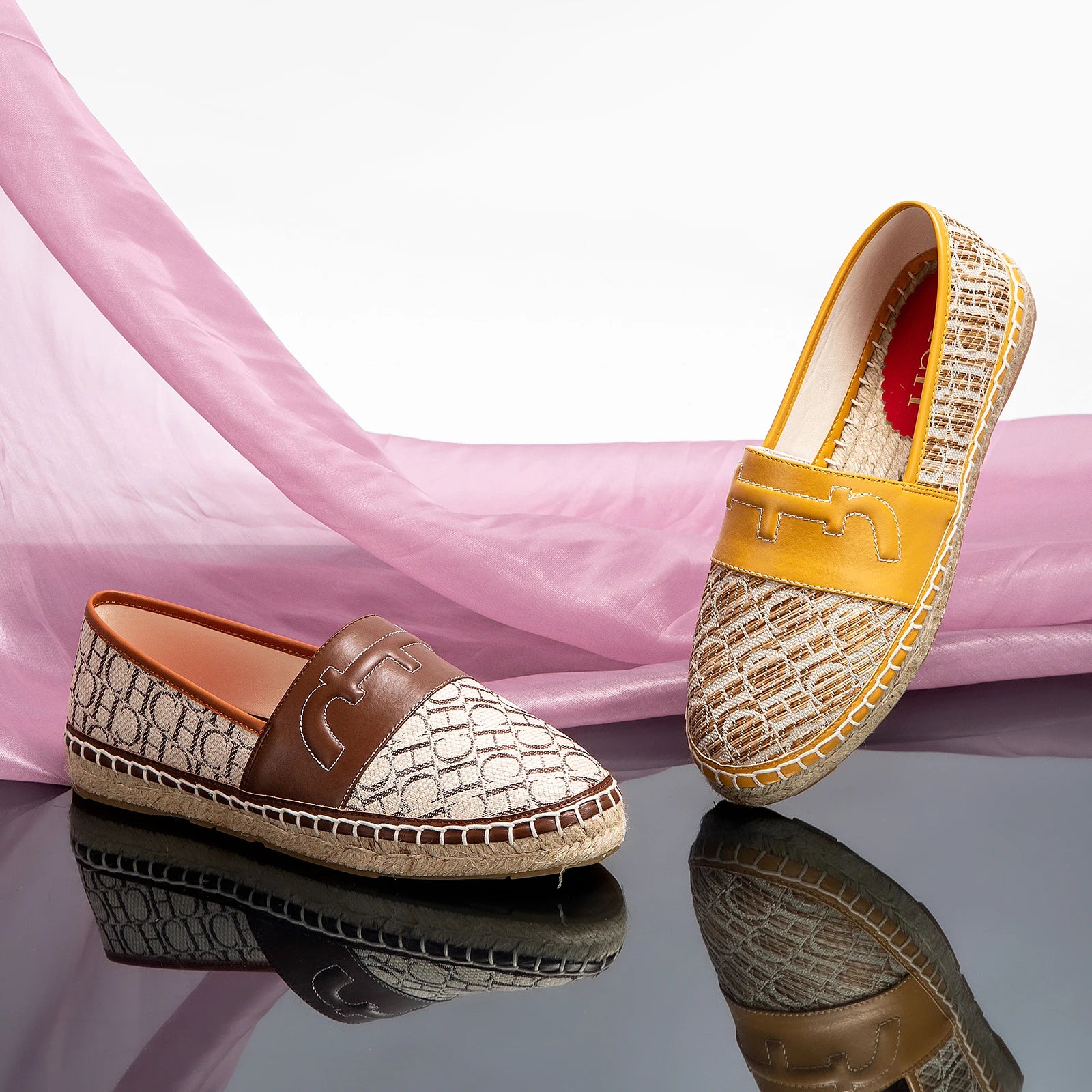Retro Classic Style New Women's Flat Shoes Letter Print Design Women's Casual Fisherman Shoes Fashionable and Versatile