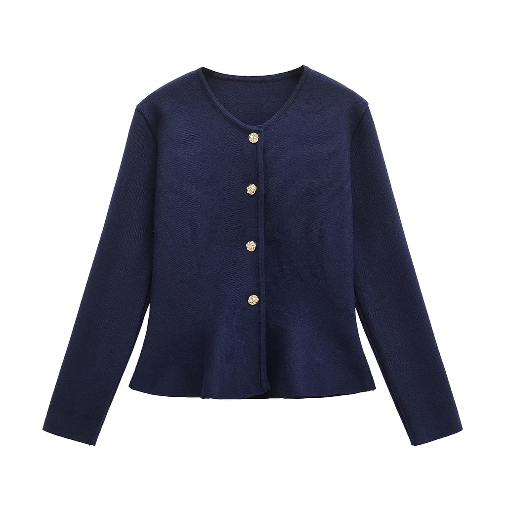 Women Short Skirt Style Hem Cardigan Clothing Button Women Top Autumn Cardigan Casual Sweaters Female Cardigan 9598241