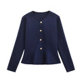 Women Short Skirt Style Hem Cardigan Clothing Button Women Top Autumn Cardigan Casual Sweaters Female Cardigan 9598241