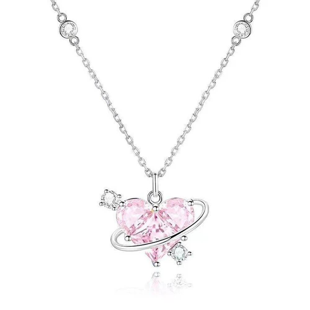 Love Zircon Bracelet Set Versatile And Trendy Accessories For Women Dates New