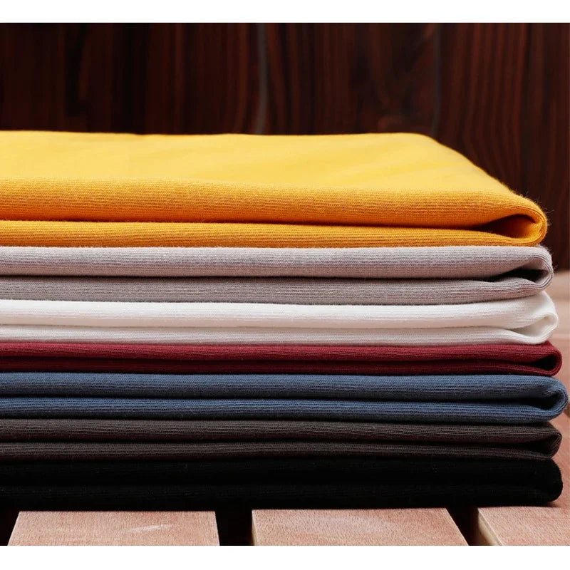 Men's and Women's Cotton T-shirts Visual Street Clothing Vintage White T-shirts Summer Tight Fitting T-shirts