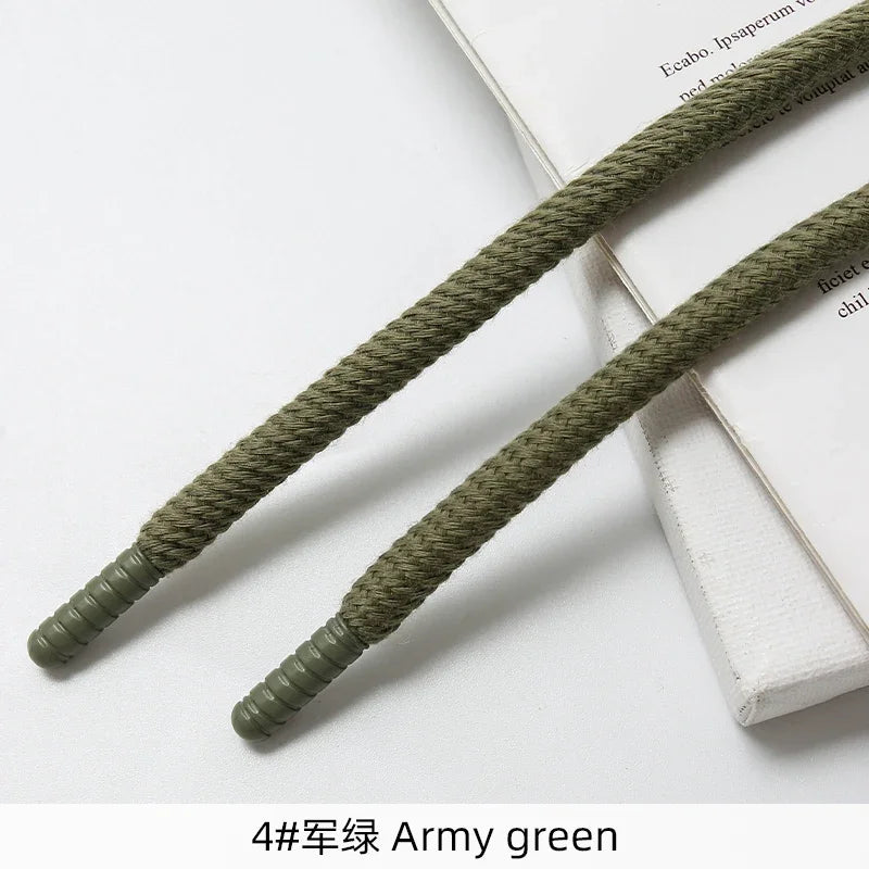 135CM 9mm Round Garment Drawstring Cord Waistband Sweatpants Drawstring Strap Hoodies Thread Shoes Band DIY Accessories TJ21678