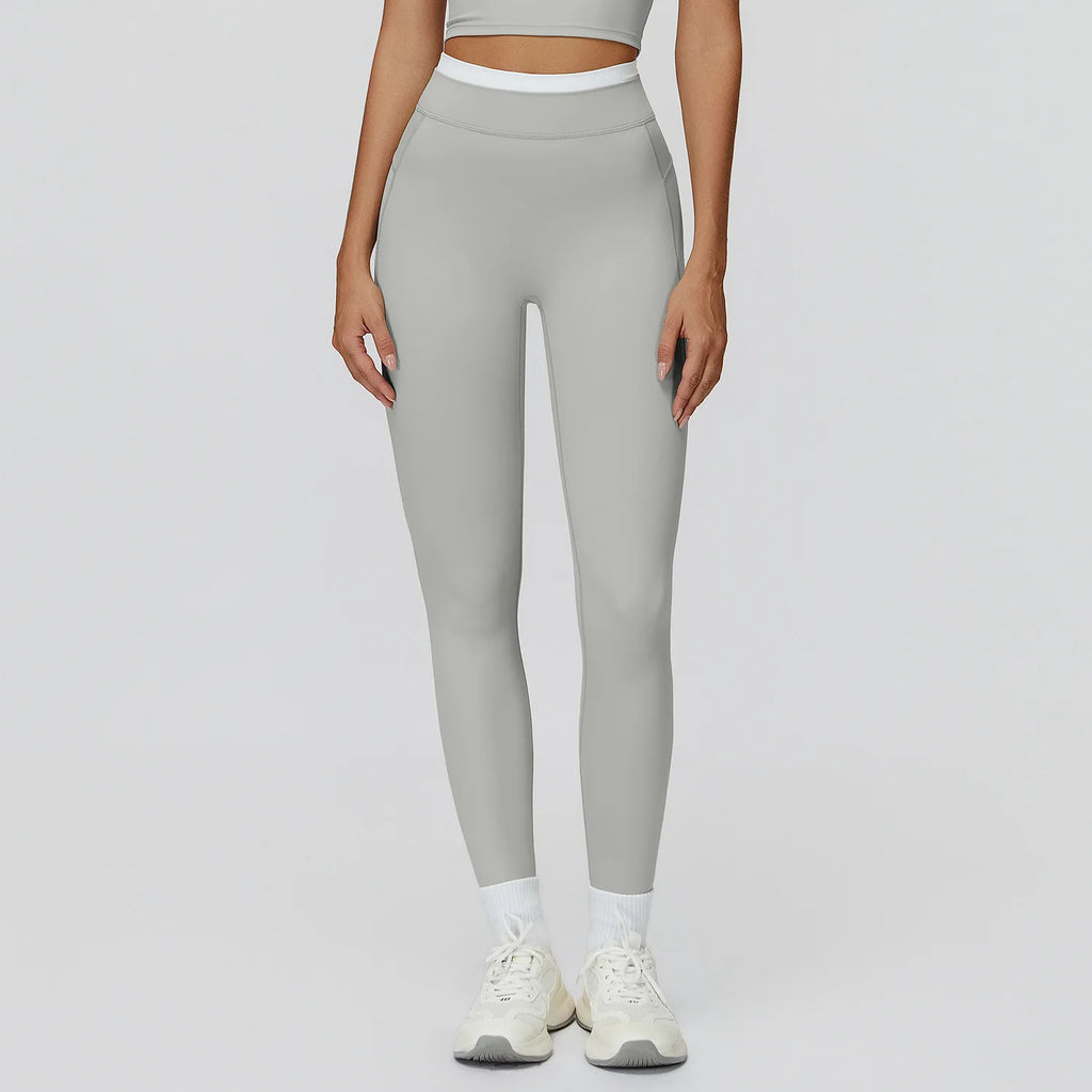 Yoga Leggings Tights Women Fitness Leggings Running Cycling Pants Breathable Sports Leggings High Waist Workout Gym Clothing