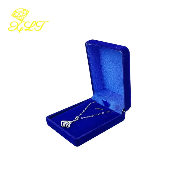 1pc Jewelry Box For Pendant Display Gift Boxes Jewellery  Pendant Packaging Storage Box Necklace Holder Pendant Box Storage Case