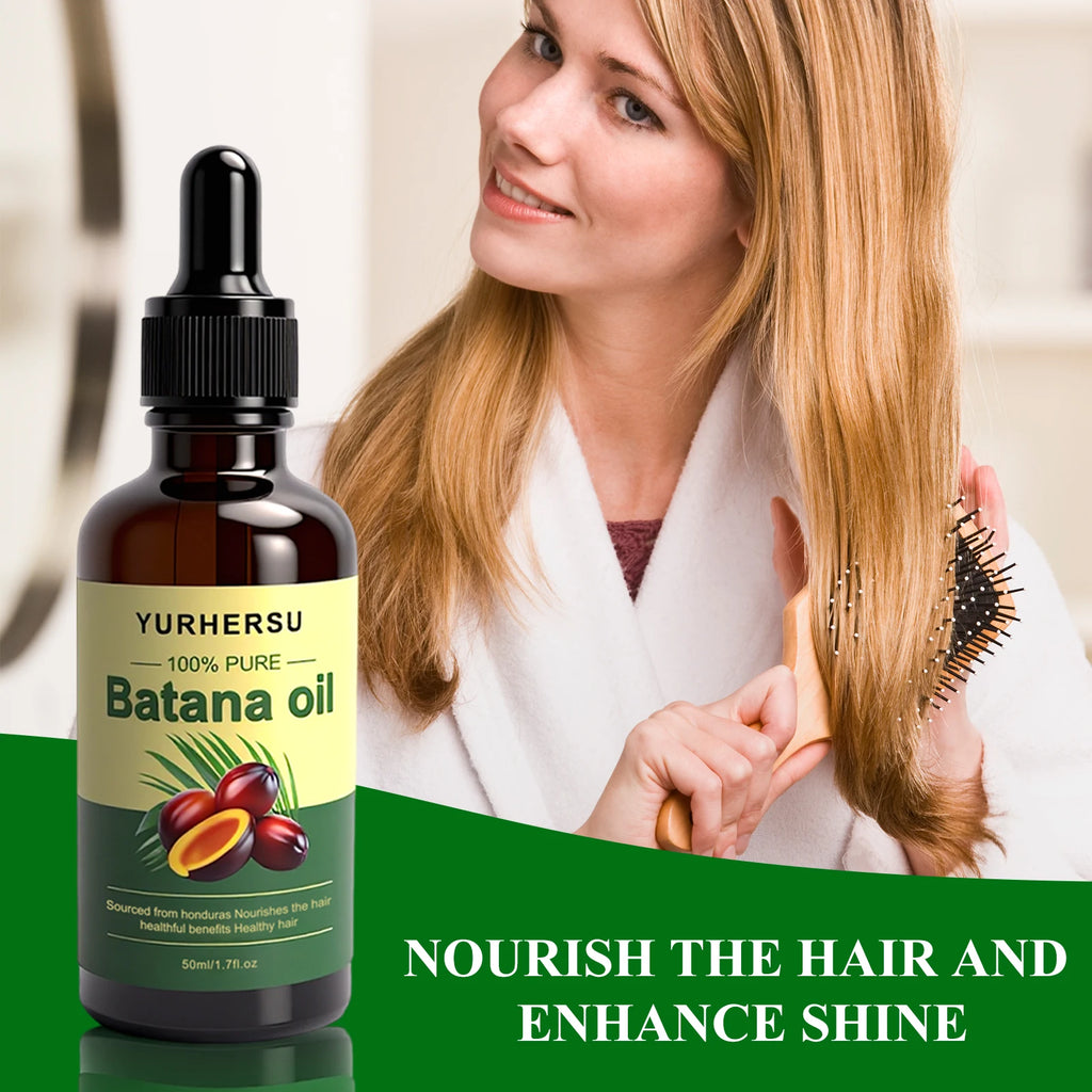 Batana Oil for Hair Growth: Dr Sebi Organic Raw Batana Oil from Honduras - 100% Pure & Natural - For Thicker & Stronger Hair