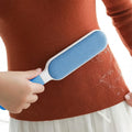 Double-Sided Pet Hair Remover, Manual Electrostatic Sticky Lint Brush, for Pet Cat, Clothing, Sofa, Furniture, Carpet Cleaning