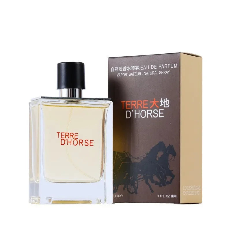 Men's 50ml/100ml Fresh Energetic Spicy Fougere Cologne Perfume - Earthy Woody Long-Lasting Parfum for Dating Deodorants