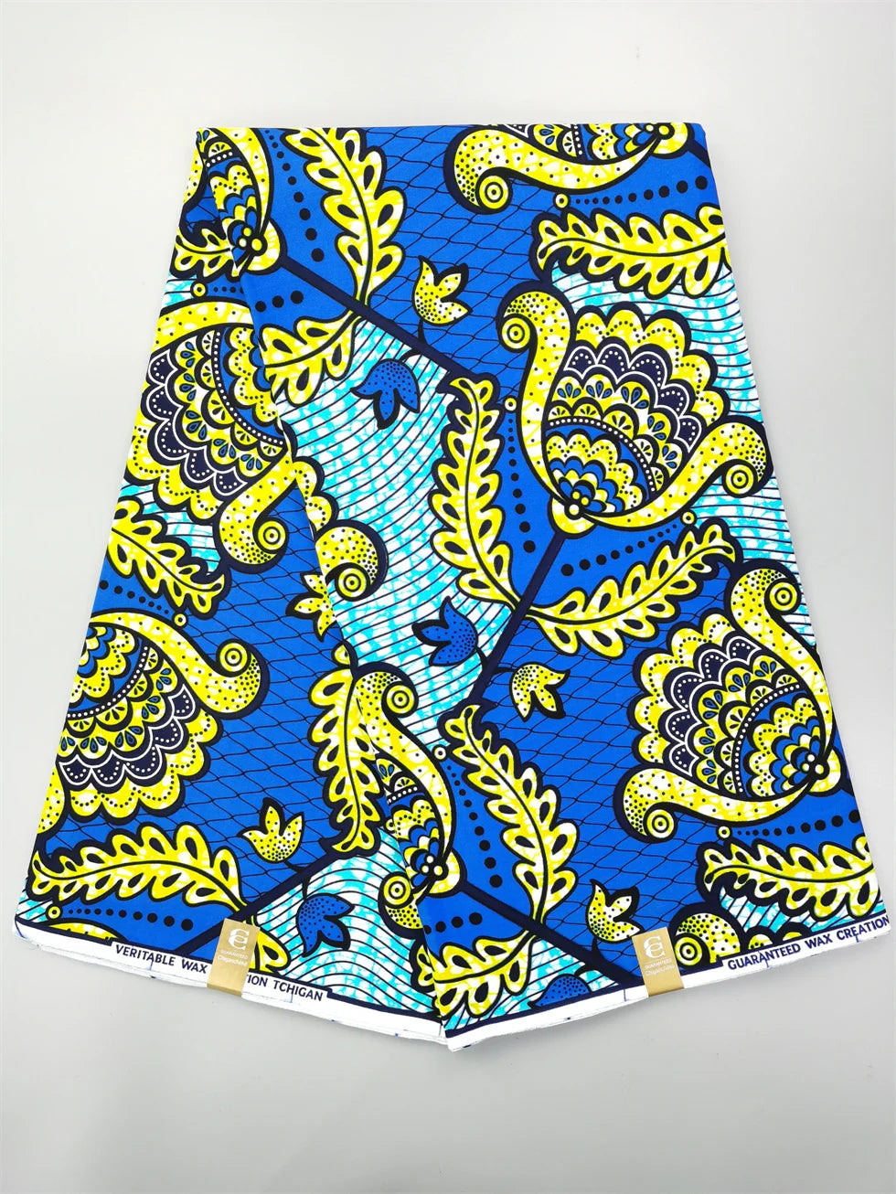 Prevalent African Wax Print Ankara Fabrics 100% Cotton Nigerian Style Patchwork Sewing Guaranteed Veritable Real Wax For Dresses