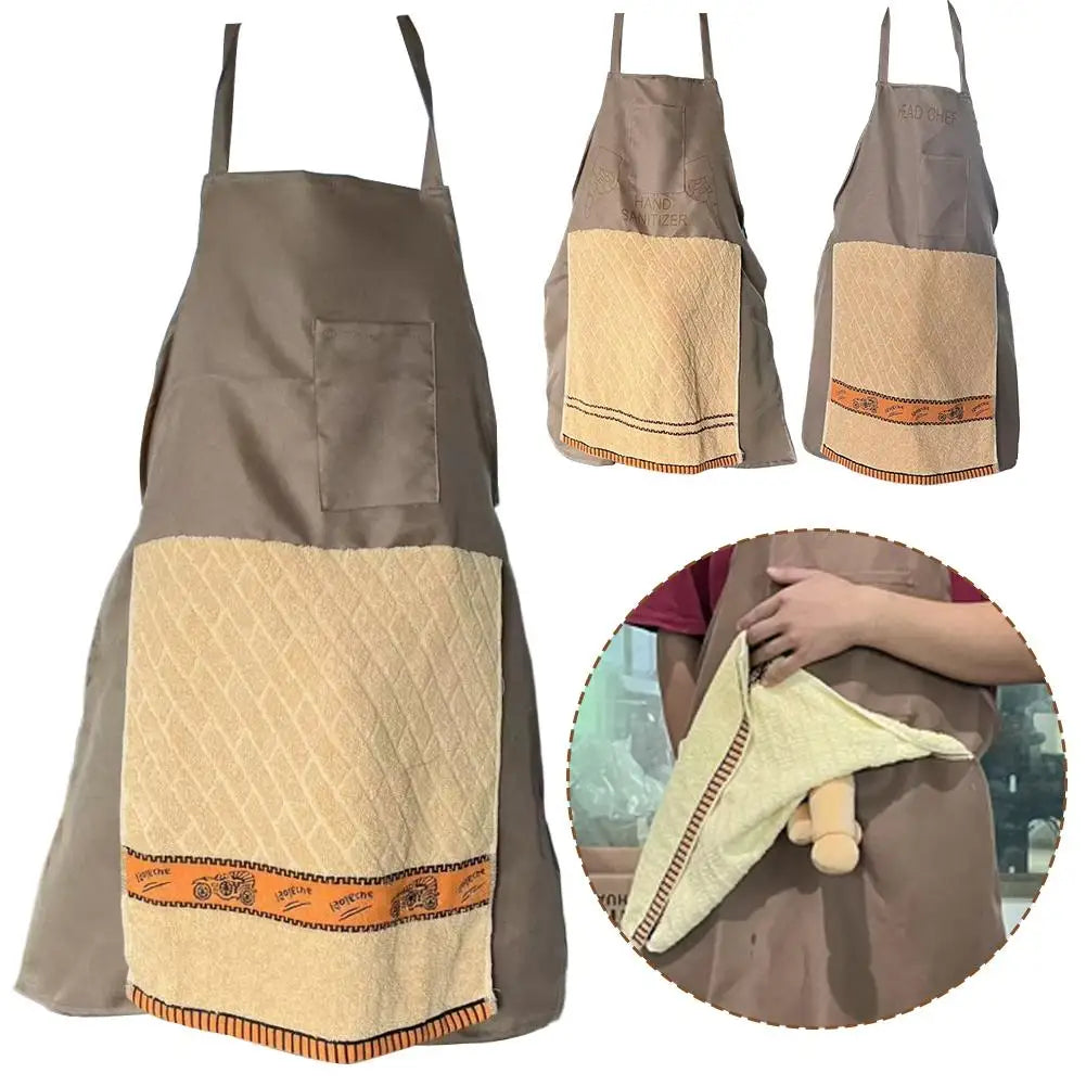 1/2pc Chef's Prank Apron Creative Prank Aprons For Men The Ultimate Gag Gift Surprise Hiding In The Pocket Funny Gifts Art Apron