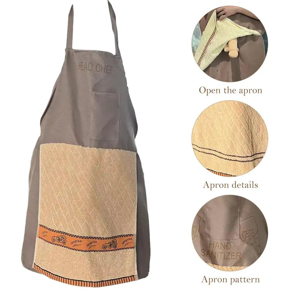 1/2pc Chef's Prank Apron Creative Prank Aprons For Men The Ultimate Gag Gift Surprise Hiding In The Pocket Funny Gifts Art Apron