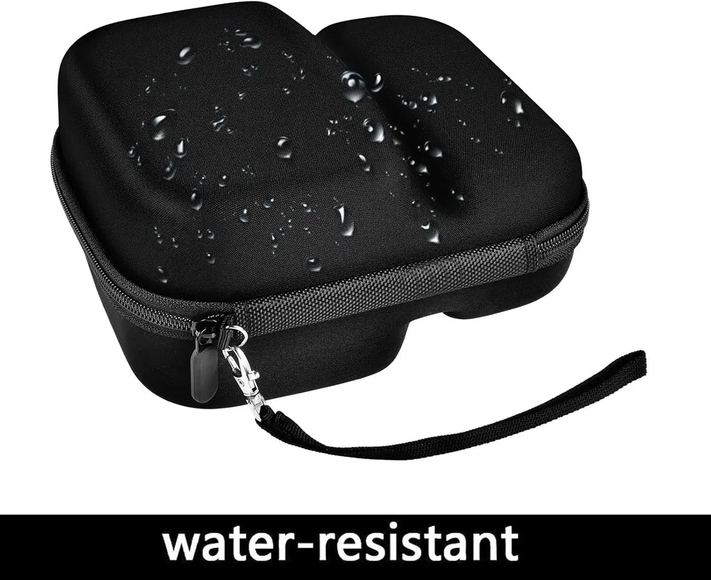 Hard EVA Storage Case for Shooting Earmuffs, Portable Protective Carrying Bag for Noise Canceling Headphones & Safety Glasses