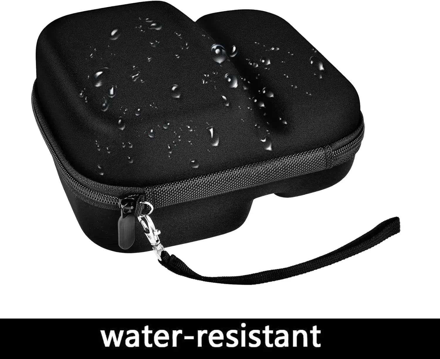 Hard EVA Storage Case for Shooting Earmuffs, Portable Protective Carrying Bag for Noise Canceling Headphones & Safety Glasses