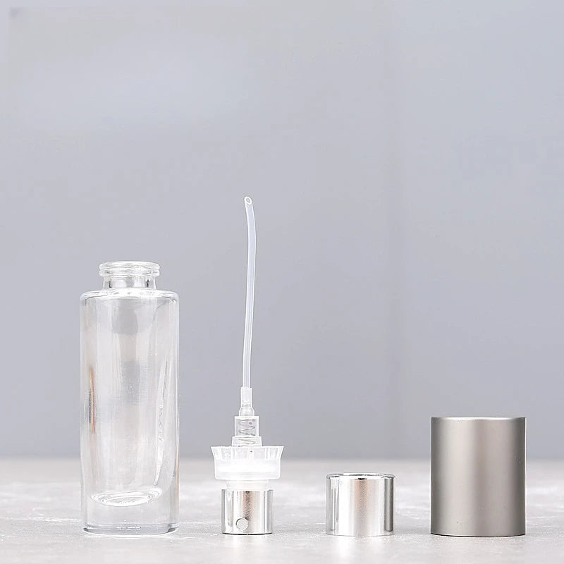 15pcs 10ML 15ml Bayonet Bottle Glass Mini Perfume Spray Bottle Empty Portable Atomizer for Travel Clear Cosmetic Sample Vials