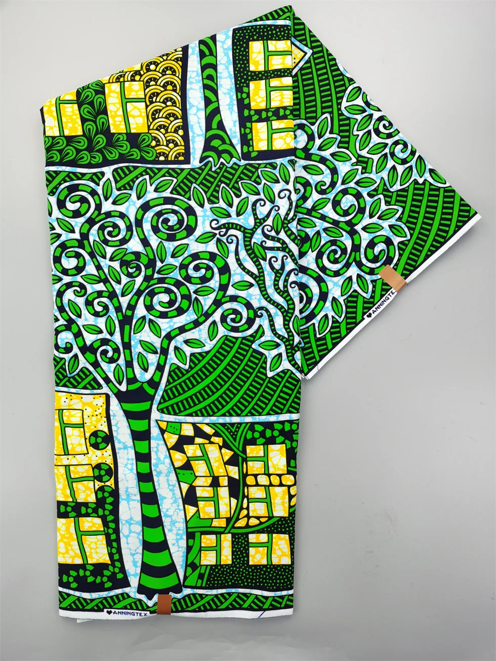 Prevalent African Wax Print Ankara Fabrics 100% Cotton Nigerian Style Patchwork Sewing Guaranteed Veritable Real Wax For Dresses