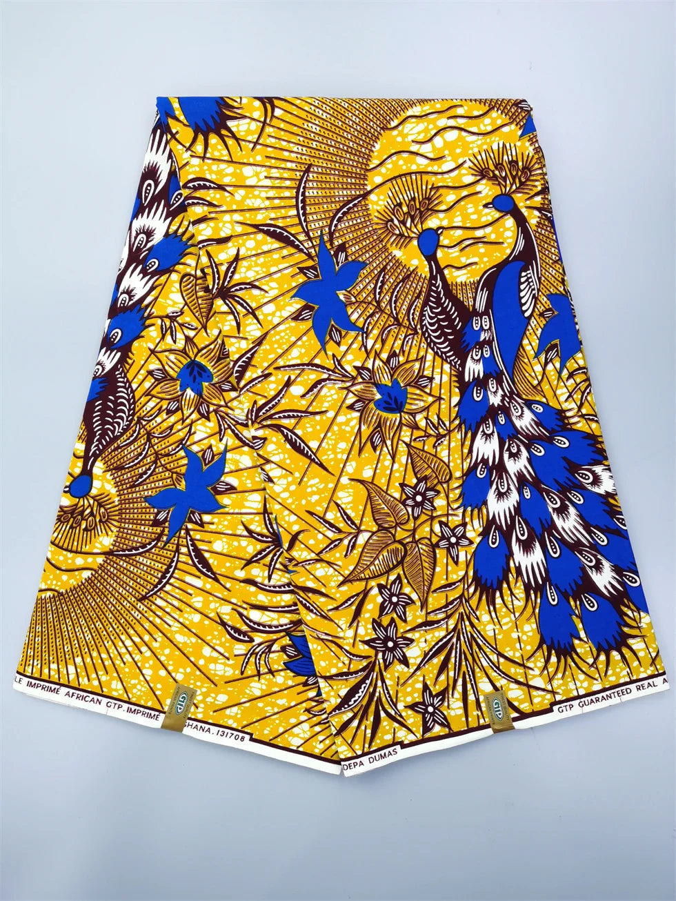 Prevalent African Wax Print Ankara Fabrics 100% Cotton Nigerian Style Patchwork Sewing Guaranteed Veritable Real Wax For Dresses