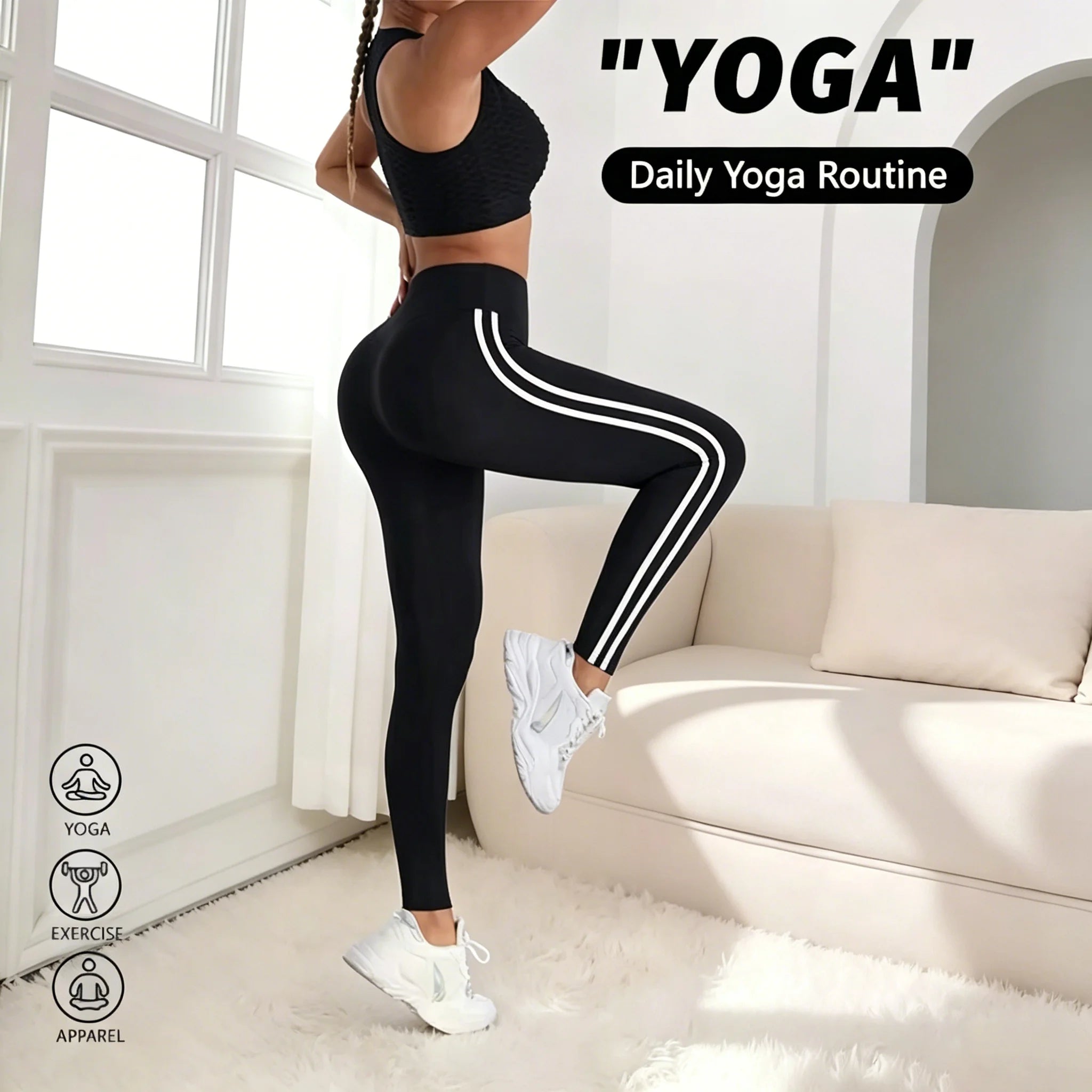 Womens's Leggings for Summer High Waist Butt Lifting Stretchy quick drying Tummy Control Soft Workout Yoga Pants for Gym Running